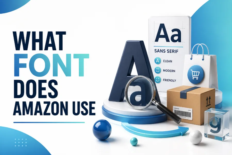 What Font Does Amazon Use? Logo And Brand Font Guide